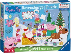 Jigsaw Puzzle 5534 Ravensburger Peppa Pig  The Door Hanger Included